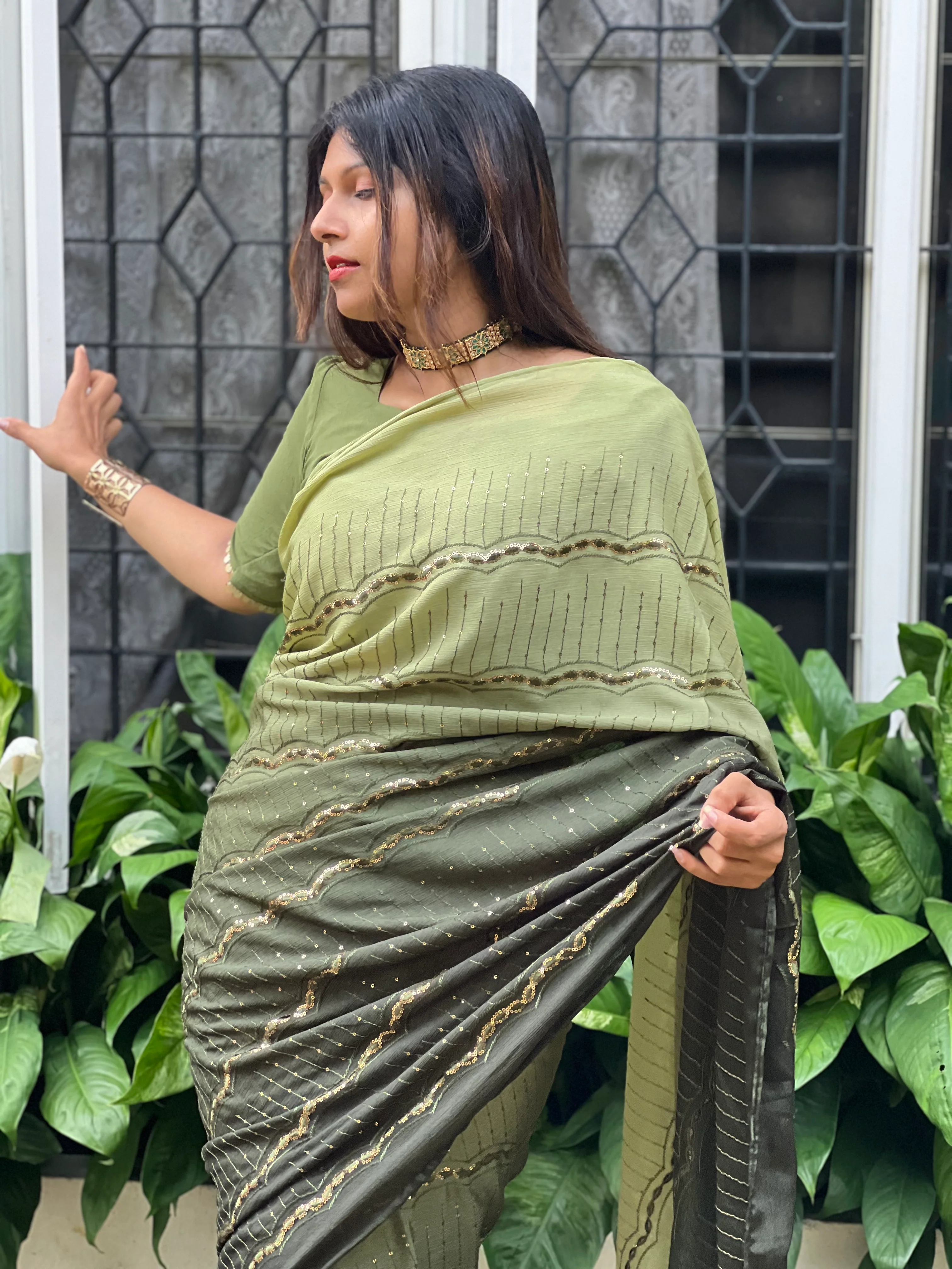 Varsha - Ready to wear Saree - Image 3