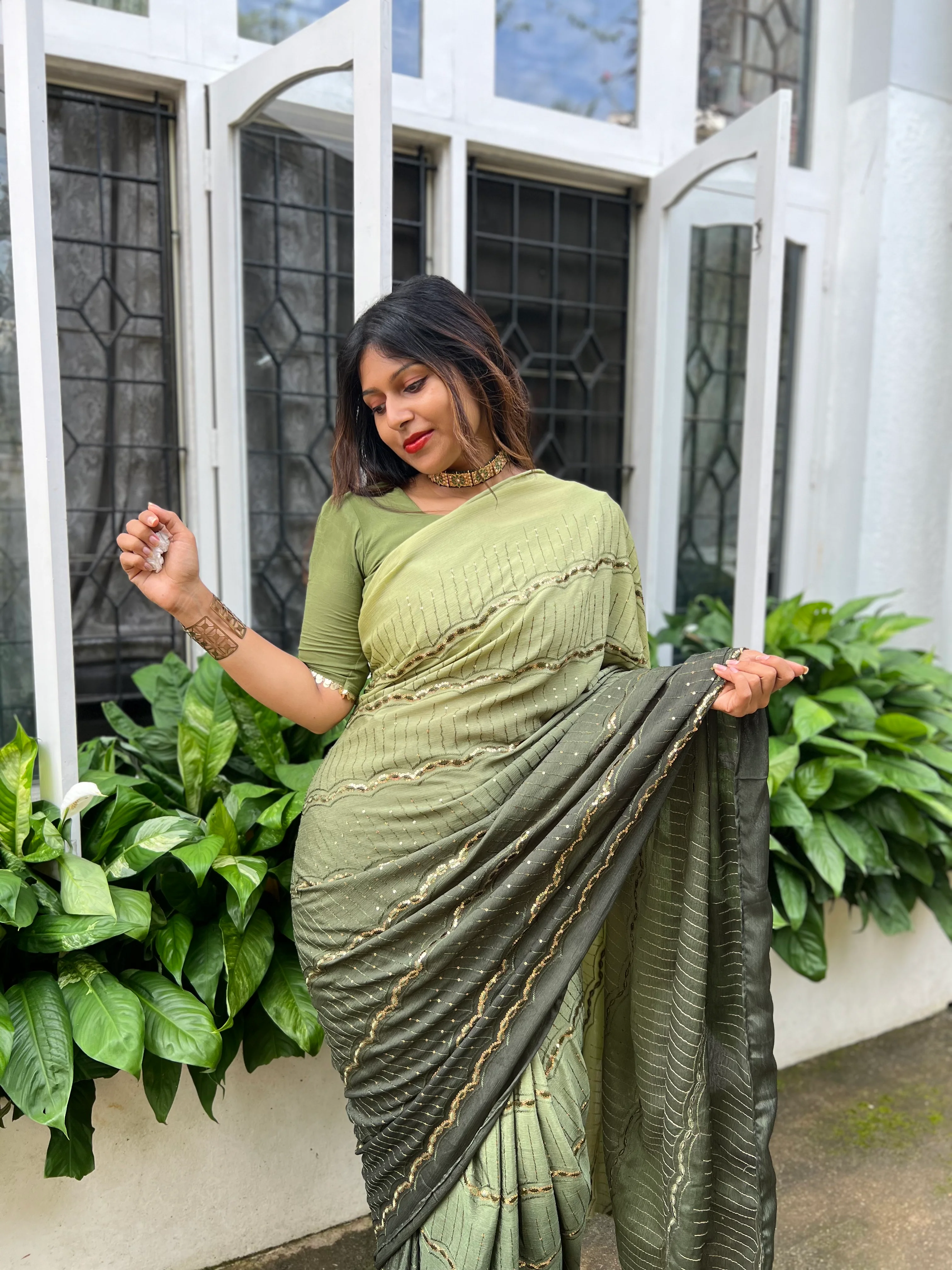 Varsha - Ready to wear Saree - Image 6